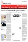Extrablatt für Hausbesitzerinnen und Hausbesitzer - 5. Ausgabe 2010