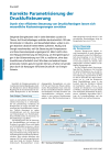 Korrekte Parametrisierung der Druckluftsteuerung