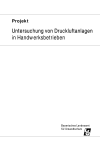 Projekt Untersuchung von Druckluftanlagen in Handwerksbetrieben