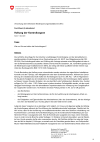 Haftung der Kontrollorgane - Verordnung über elektrische Niederspannungsinstallationen (NIV)