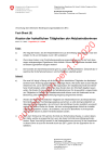 Kosten der hoheitlichen Tätigkeiten der Netzbetreiberinnen - Verordnung über elektrische Niederspannungsinstallationen (NIV)