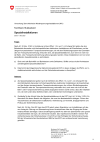 Spezialinstallationen (1) - Verordnung über elektrische Niederspannungsinstallationen (NIV)