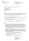 Stichprobenkontrolle - Verordnung über elektrische Niederspannungsinstallationen (NIV)