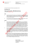 Trennung Kontrolle - Marktüberwachung - Verordnung über elektrische Niederspannungsinstallationen (NIV)