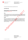 Übergangsfrist und Kontrollperioden - Verordnung über elektrische Niederspannungsinstallationen (NIV)