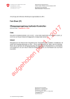 Übergangsregelung laufende Kontrollen - Verordnung über elektrische Niederspannungsinstallationen (NIV)