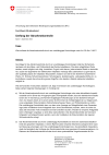 Umfang der Abnahmekontrolle - Verordnung über elektrische Niederspannungsinstallationen (NIV)