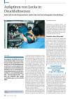 Aufspüren von Lecks in Druckluftnetzen