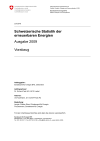 Schweizerische Statistik der erneuerbaren Energien, Ausgabe 2009 - Vorabzug