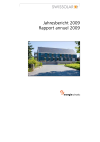 Jahresbericht 2009. Bereich Solarenergie