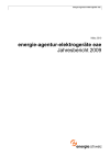 energie-agentur-elektrogeräte eae. Jahresbericht 2009