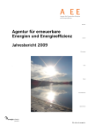 Agentur für erneuerbare Energien und Energieeffizienz. Jahresbericht 2009