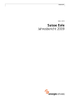 Suisse Eole. Jahresbericht 2009