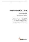 EnergieSchweiz 2011-2020: Detailkonzept (avec résumé en français)
