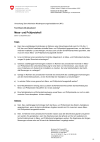 Mess- und Prüfprotokoll - Verordnung über elektrische Niederspannungsinstallationen (NIV)