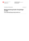 Marktentwicklung fossiler Energieträger 4 / 2010