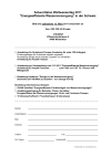 Antworttalon Weltwassertag 2011 - "Energieeffiziente Wasserversorgung" in der Schweiz