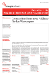 Extrablatt für Hausbesitzerinnen und Hausbesitzer - 7. Ausgabe 2011