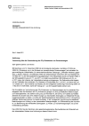 Anhörung zur Verordnung über die Verminderung der CO2-Emissionen von Personenwagen