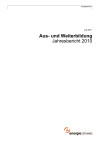 Aus- und Weiterbildung. Jahresbericht 2010
