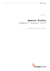 Agence EcoCar. Rapport annuel 2010