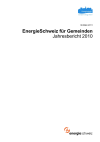EnergieSchweiz für Gemeinden. Jahresbericht 2010