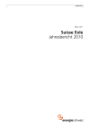 Suisse Eole. Jahresbericht 2010