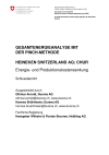 Gesamtenergieanalyse mit der Pinch-Methode - Heineken Switzerland AG