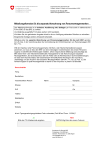 Mitteilungsformular für die separate Abrechnung von Personenwagenmarken