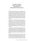 Freiwillige Vereinbarung über die Anwendung von Energie-Etiketten auf Kaffeemaschinen (Espresso-Maschinen)