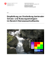 Empfehlung zur Erarbeitung kantonaler Schutz- und Nutzungsstrategien im Bereich Kleinwasserkraftwerke