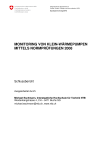 Monitoring von Klein-Wärmepumpen mittels Normprüfungen 2008