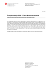 Energiestrategie 2050 – Erstes Massnahmenpaket
