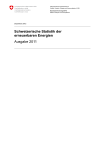 Schweizerische Statistik der erneuerbaren Energien