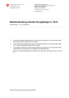 Marktentwicklung fossiler Energieträger 4 / 2012