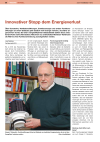 Innovativer Stopp dem Energieverlust