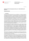 Änderung der Stromversorgungsverordnung vom 14. März 2008 (StromVV; SR 734.71)