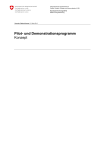 Pilot- und Demonstrationsprogramm