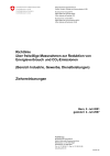 Richtlinie über freiwillige Massnahmen zur Reduktion von Energieverbrauch und CO2-Emissionen (Bereich Industrie, Gewerbe, Dienstleistungen)