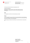 Digitalisierte Unterschrift auf dem Sicherheitsnachweis - Verordnung über elektrische Niederspannungsinstallationen (NIV)