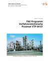 F&E Programm Verfahrenstechnische Prozesse VTP 04-07