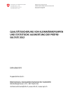 Qualitätssicherung von Kleinwärmepumpen und statistische Auswertung der Prüfresultate 2012