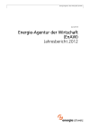 Energie-Agentur der Wirtschaft (EnAW). Jahresbericht 2012