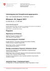 Programm: Jahrestagung zum Energieforschungsprogramm Gas- und Dampfkraftwerke ("Kraftwerk 2020")