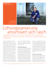 Lüftungssanierung amortisiert sich rasch