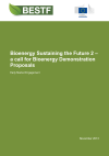 Bioenergy Sustaining the Future 2 – a call for Bioenergy Demonstration Proposals