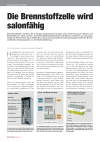 Die Brennstoffzelle wird salonfähig