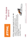 Pinch-Analyse 2012/13 - STIHL