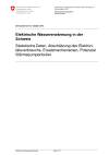 Elektrische Wassererwärmung in der Schweiz; Statistische Daten, Abschätzung des Elektrizitätsverbrauchs, Ersatzmechanismen, Potenzial Wärmepumpenboiler