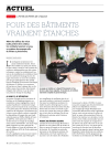 Pour des bâtiments vraiment étanches